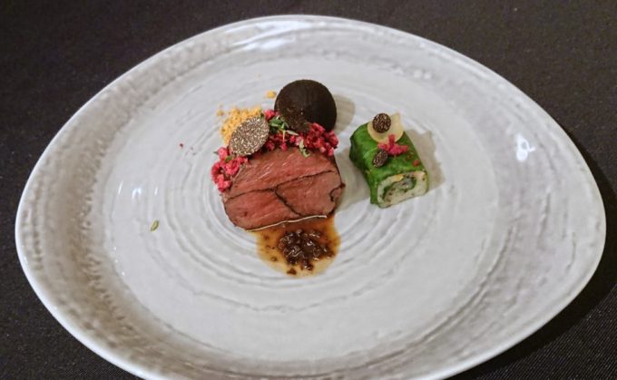 Marco Acquaroli ganador del concurso Cocina con Trufa’ 2017 Marco Acquaroli y Giorgia Loda