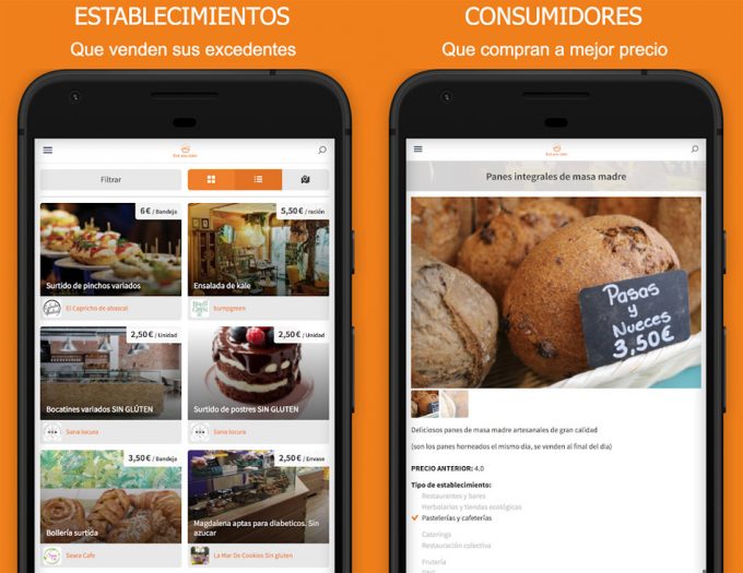 apps contra el desperdicio alimentario