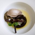 Postre de restaurante