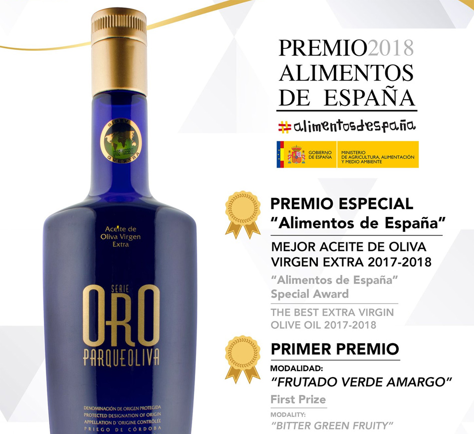 Galardonados con el Premio Alimentos de España Mejores Aceites de Oliva ...