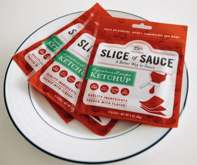 rebanadas de salsa kétchup