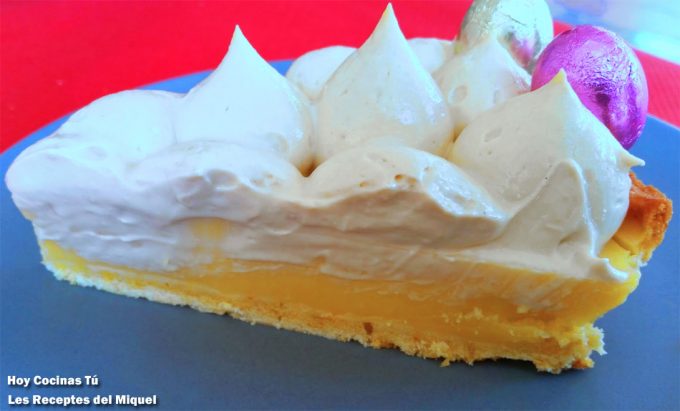 Tarta de masa sucreè con crema de naranja y mascarpone