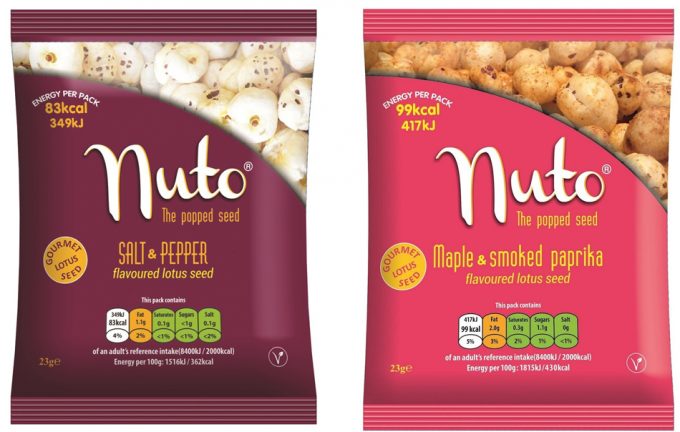 Semillas de loto con sabores