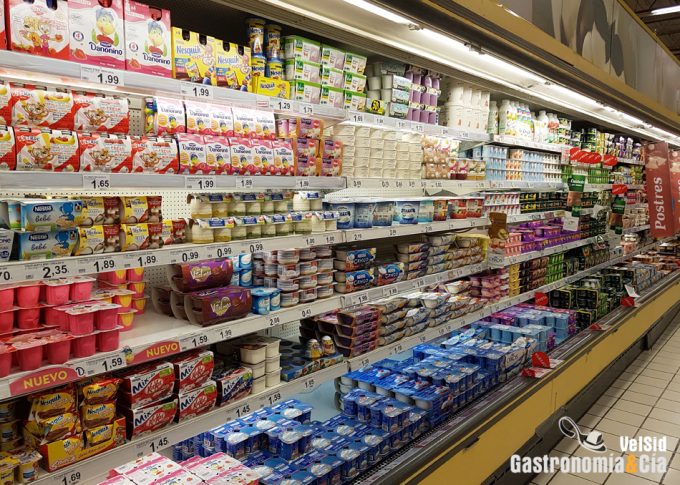 Alimentos con calidades diferentes