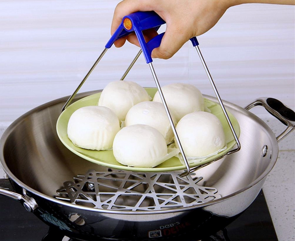 Asas para sostener platos y boles calientes