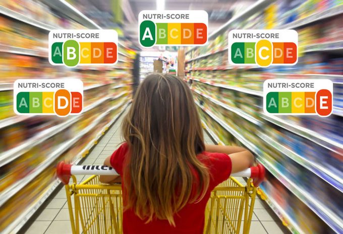 Etiquetas NuriScore, información sobre el carácter saludable de los alimentos