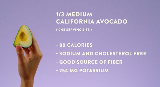 El aguacate es rico en grasas saludables