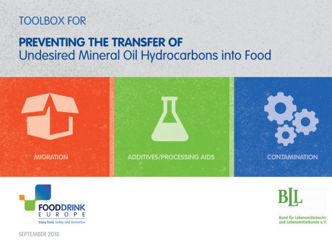 Guía de la FoodDrinkEurope (FDE) sobre los hidrocarburos de aceites minerales