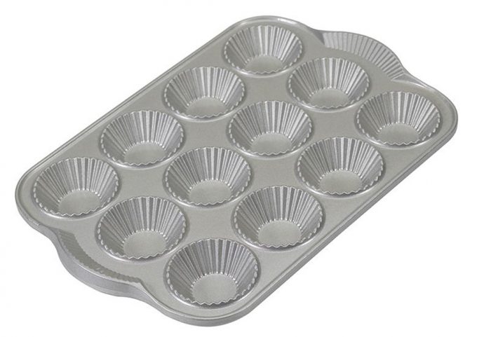 Molde para tartaletas de Nordic Ware, para lucirte con postres y aperitivos Molde antiacherente