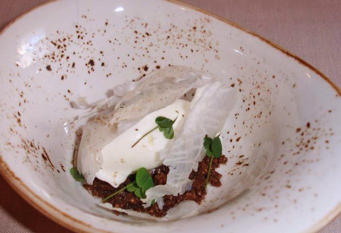 Un paseo por el Whisky, un postre de Sergio Bastard Receta del Chef