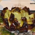Receta de alcachofa confitada y asada