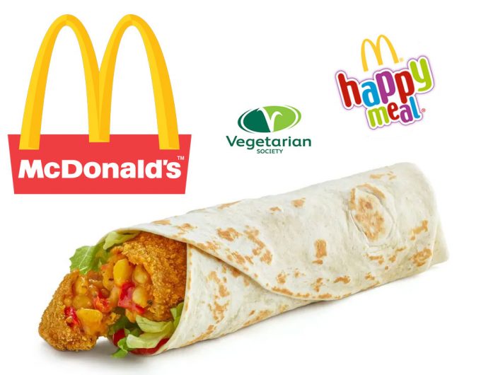 Alimentos vegetarianos en McDonald's
