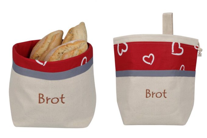 Bolsas de lino y algodón para pan