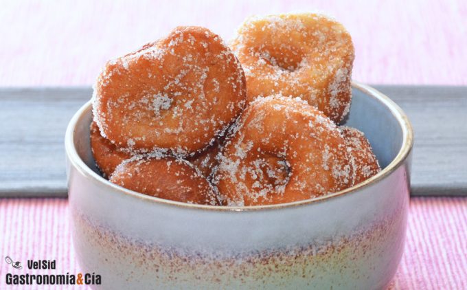 Buñuelos con agujero