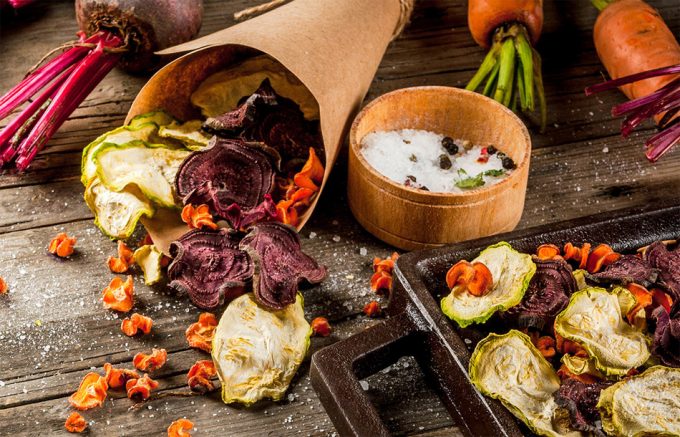 Chips vegetales son malos