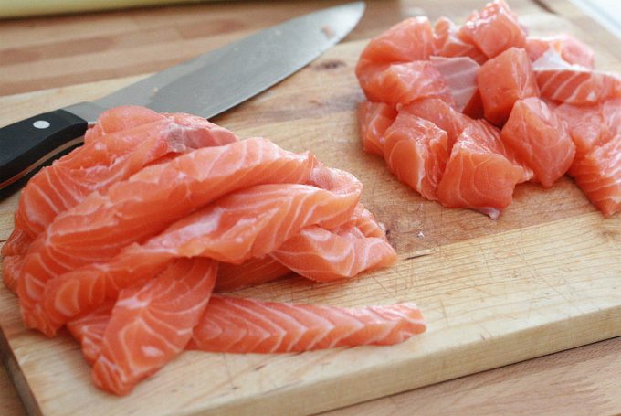 Salmón modificado genéticamente de Estados Unidos