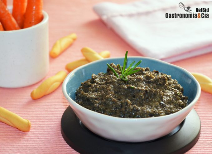 Receta de tapenade