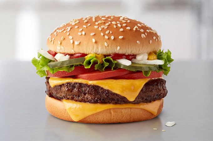 Alimentos veganos en Mcdonald's