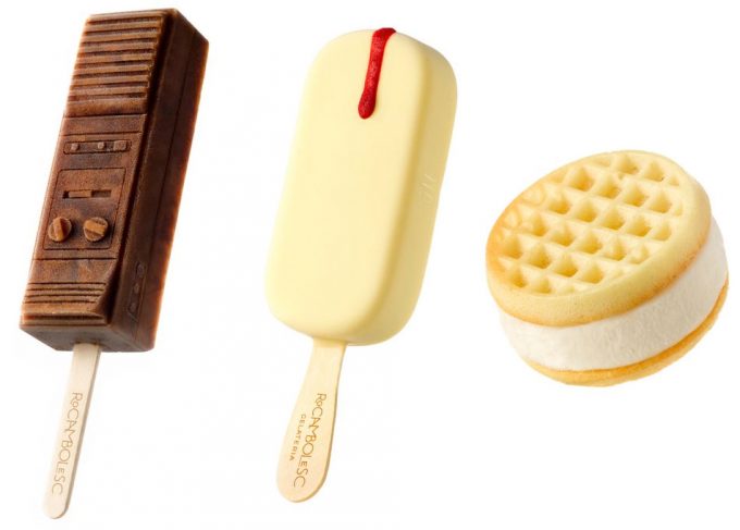 Helados de Jordi Roca en Rocambolesc