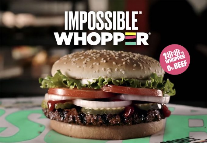 Hamburguesa imposible en Burger King