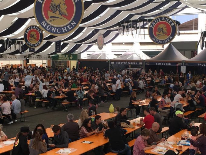 Fiesta de la cerveza en Barcelona