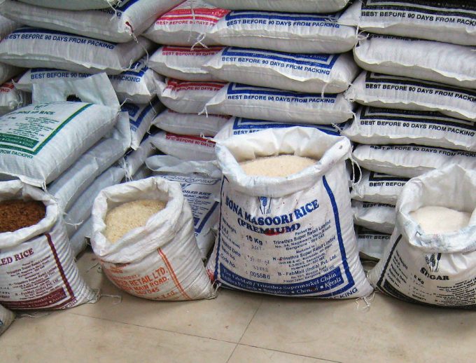 Entre un 20% y un 50% de todo el arroz de calidad premium está adulterado de algún modo Adulteración del arroz