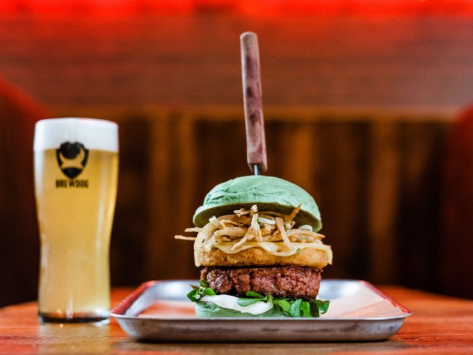 Hamburguesa de BrewDog