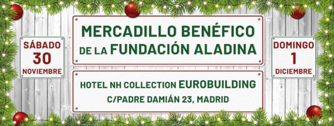 GastroTalleres Solidarios en el Mercadillo Benéfico de la Fundación Aladina Talleres de cocineros