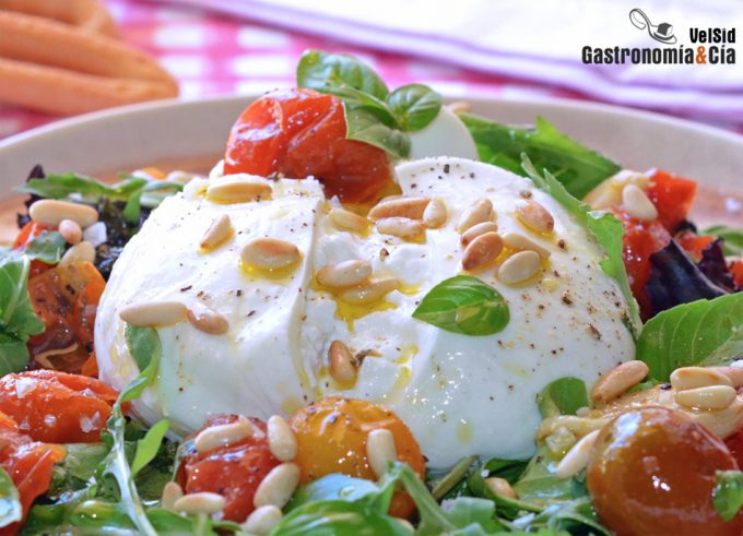 Cómo preparar la burrata