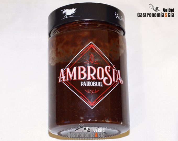 Crema de cacao y avellanas saludable