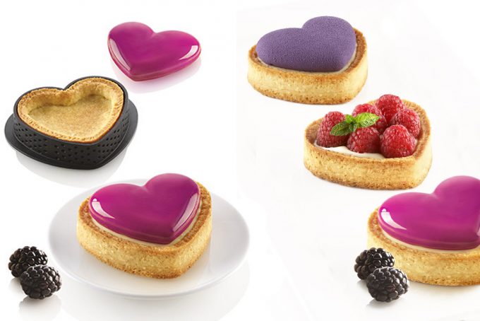 Molde para pastelitos perfectos en San Valentín