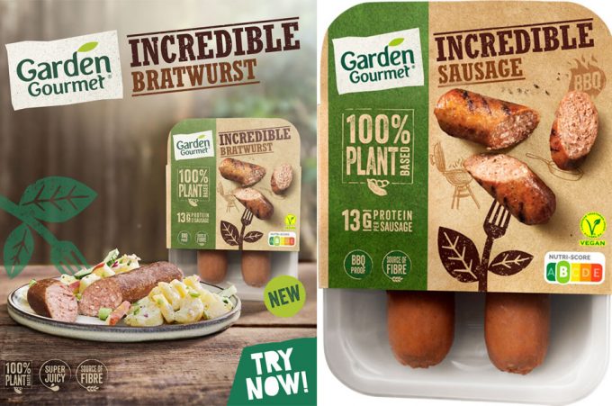 Salchichas vegetales de Nestlé