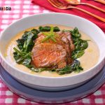 Receta de solomillo con puré de patatas