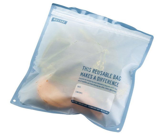 Bolsas reutilizables para congelar alimentos y comidas