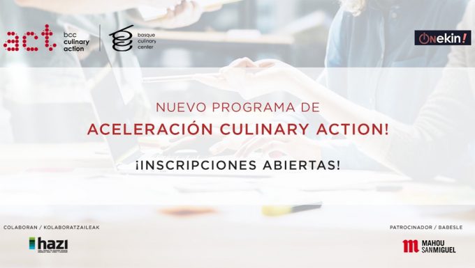 Culinary Action Aceleradora Food 2020 Convocatoria
