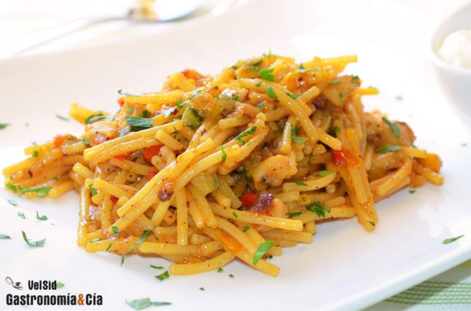 Cómo hacer pasta en una olla o sartén One pot pasta