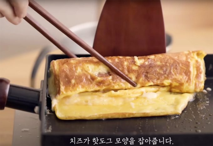 Vídeo con recetas coreanas con huevo