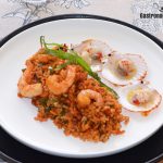 Arroz en paella