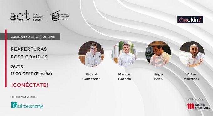 Culinary Action! Reaperturas postcovid-19 Basque Culinary Center