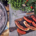 Salchicha, bratwurst, frankfurt, hot dog