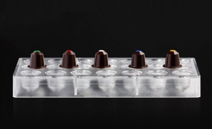 Molde para bombones de policarbonato