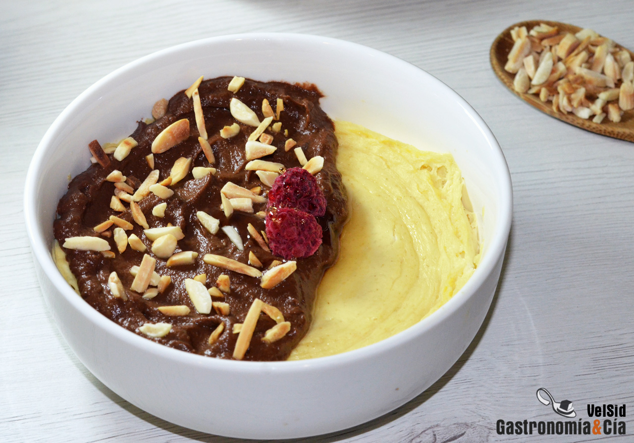 Tarta de queso saludable con cinco ingredientes y en cinco minutos. Receta en microondas