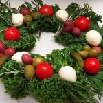 Decoración navideña comestible