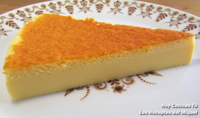 Tarta de tres ingredientes