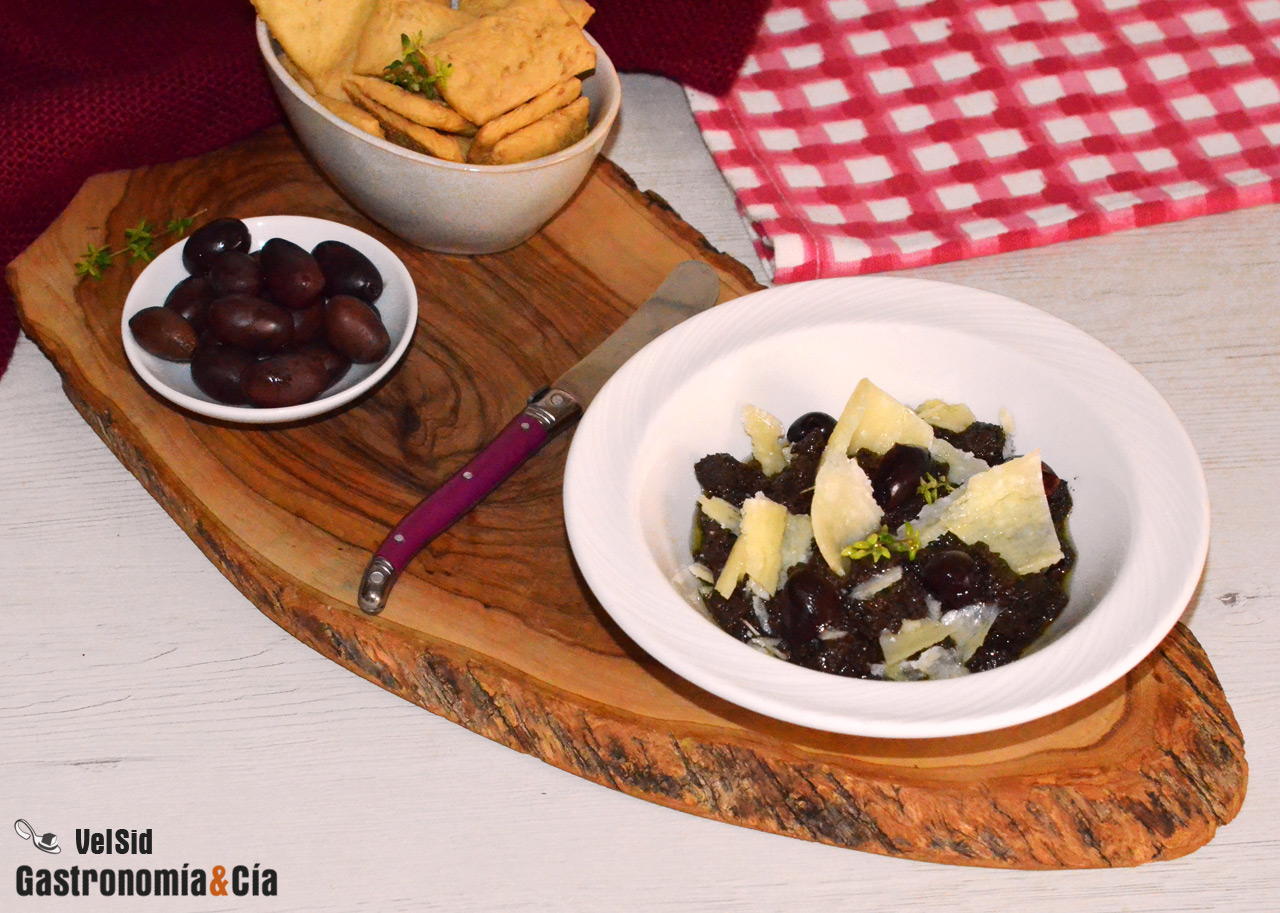 Tapenade con Queso Castellano, un aperitivo saludable y distinto para las fiestas Gastronomía