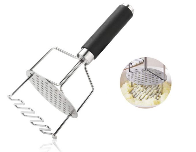 Pisapatatas o prensapatatas doble