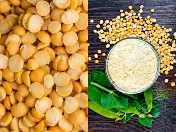 Peafu, tofu de guisantes anarillos