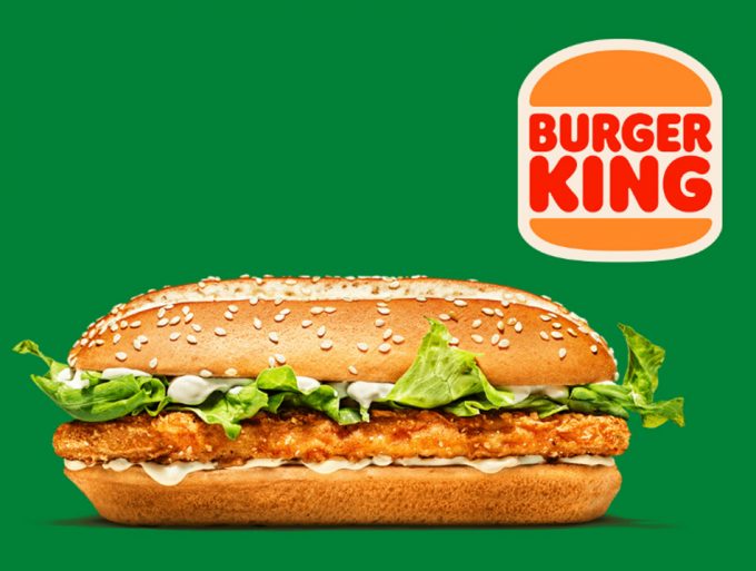 Long Chicken Patty Burger King Vegano