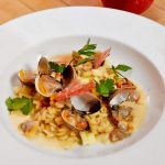 Jugo de berberechos y sidra