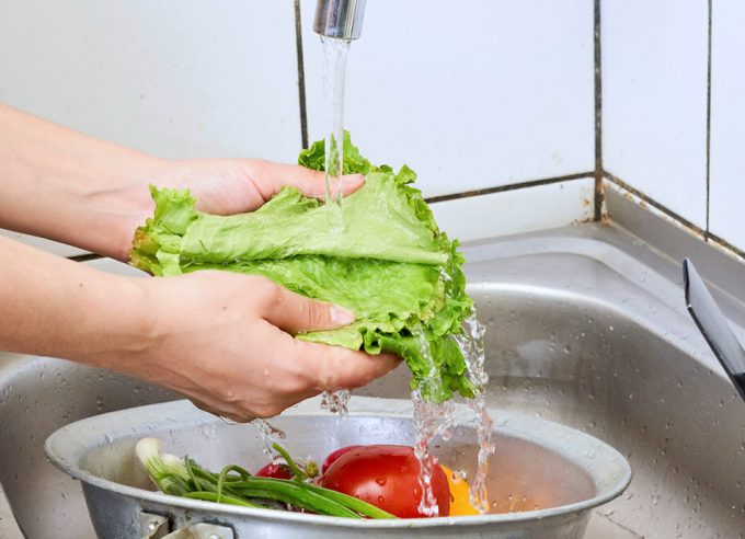 Limpiar, separar, cocer, enfriar